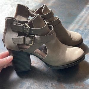 Strappy Ankle Booties